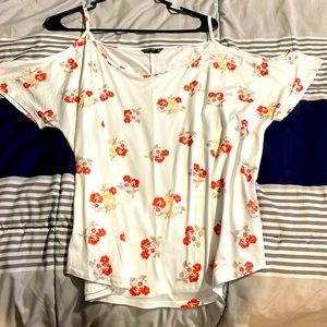 Brand New Top - White Floral